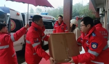 爱心传递温暖 真情守护健康——江西萍乡市红十字应急救援队向上栗县精神健康管理中心捐赠200双爱心鞋